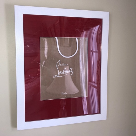 Christian Louboutin Other - SOLD Framed Authentic Christian Louboutin